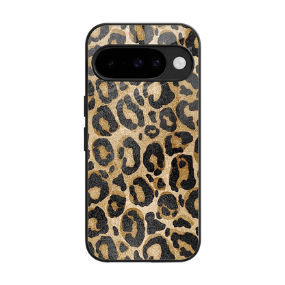Cheetah Chic back phone cover | glass case for google pixel 10