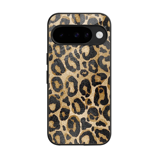Cheetah Chic back phone cover | glass case for google pixel 10