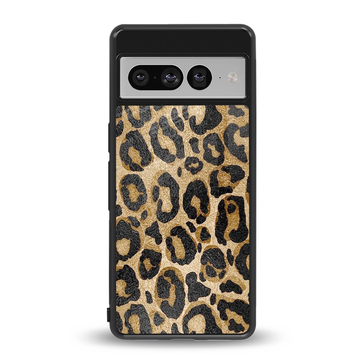 Cheetah Chic back phone cover | glass case for google pixel 7 pro