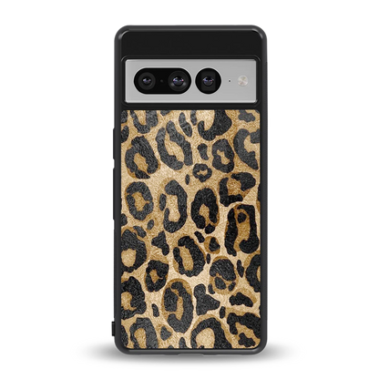 Cheetah Chic back phone cover | glass case for google pixel 7 pro