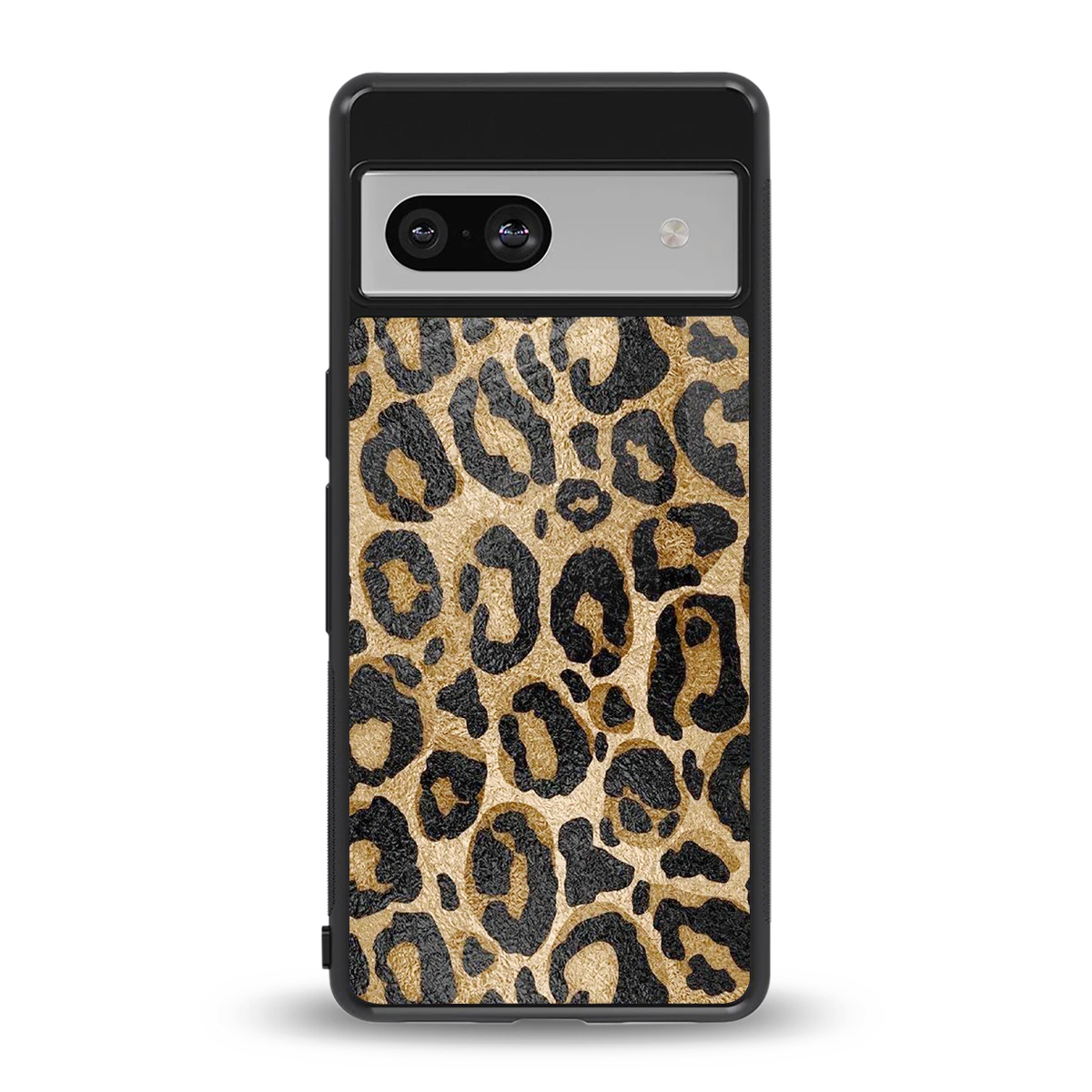 Cheetah Chic back phone cover | glass case for google pixel 7
