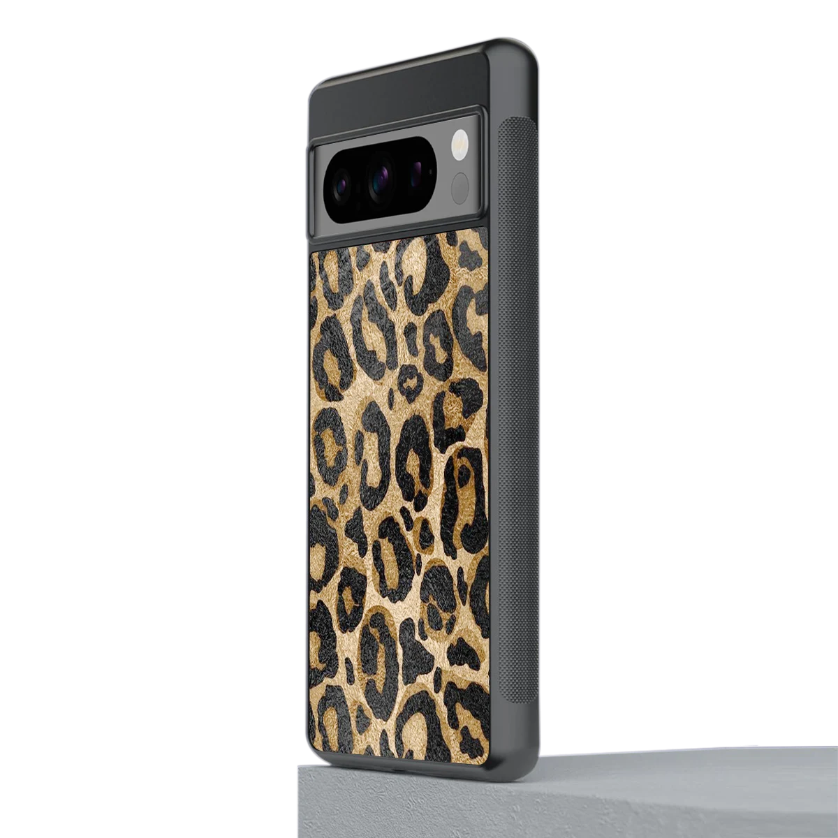 Cheetah Chic stylish phone case for google pixel 8 pro | glossy glass and slim fit