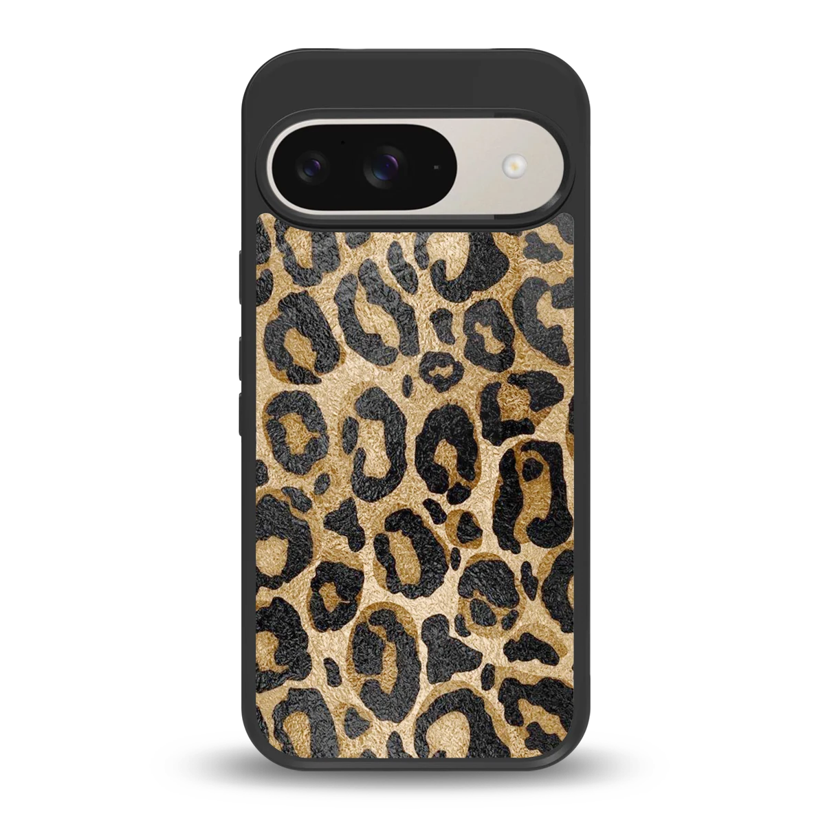 Cheetah Chic back phone cover | glass case for google pixel 9