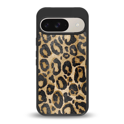 Cheetah Chic back phone cover | glass case for google pixel 9