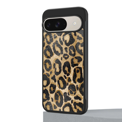 Cheetah Chic google pixel 9 mobile cover | shockproof glass phone case