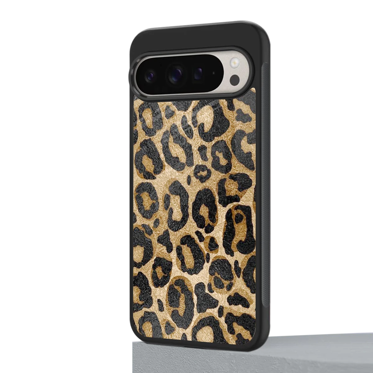 Cheetah Chic google pixel 9 pro mobile cover | shockproof glass phone case