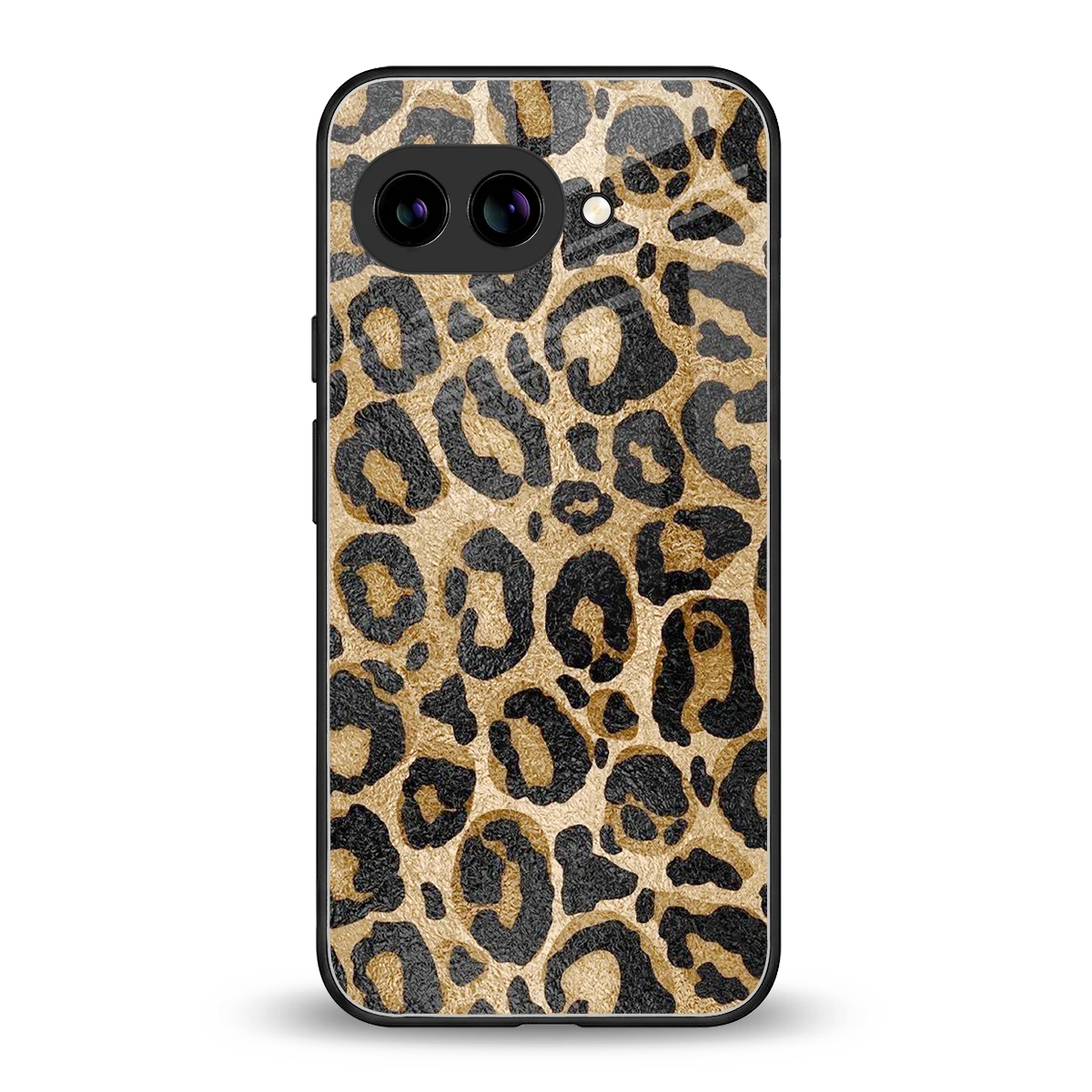 Cheetah Chic back phone cover | glass case for google pixel 10a