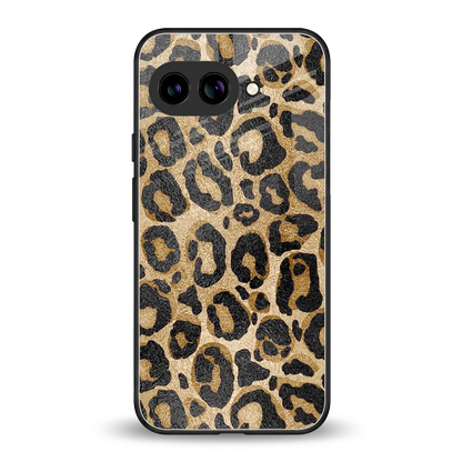 Cheetah Chic back phone cover | glass case for google pixel 10a