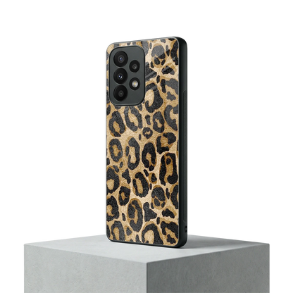 Cheetah Chic samsung galaxy a23 mobile cover | shockproof glass phone case