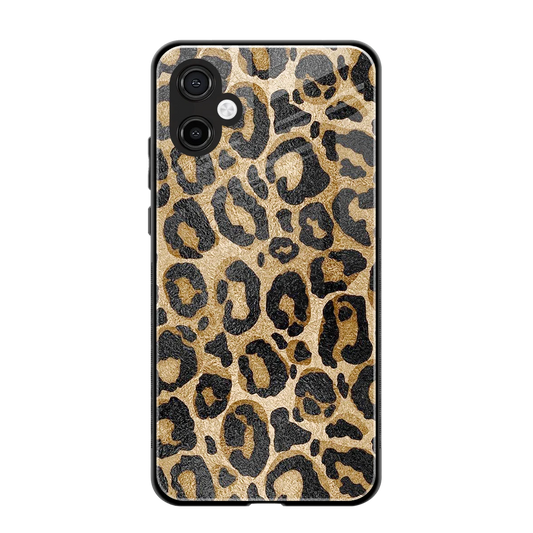 Cheetah Chic back phone cover | glass case for samsung galaxy a06 5g