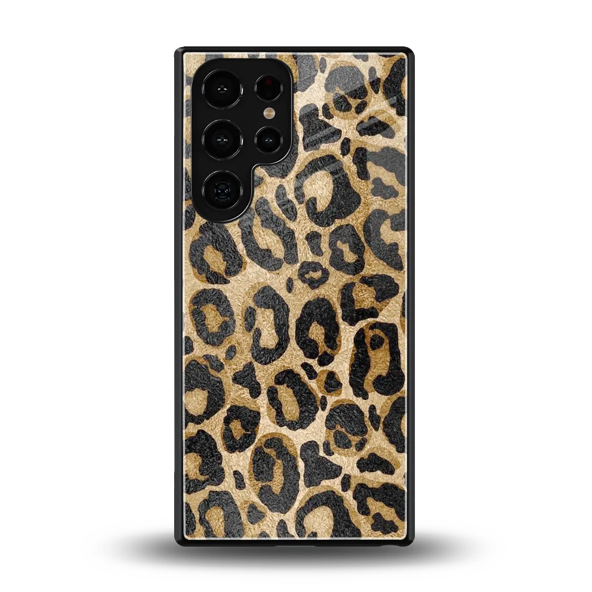 Cheetah Chic back phone cover | glass case for samsung galaxy s26 ultra