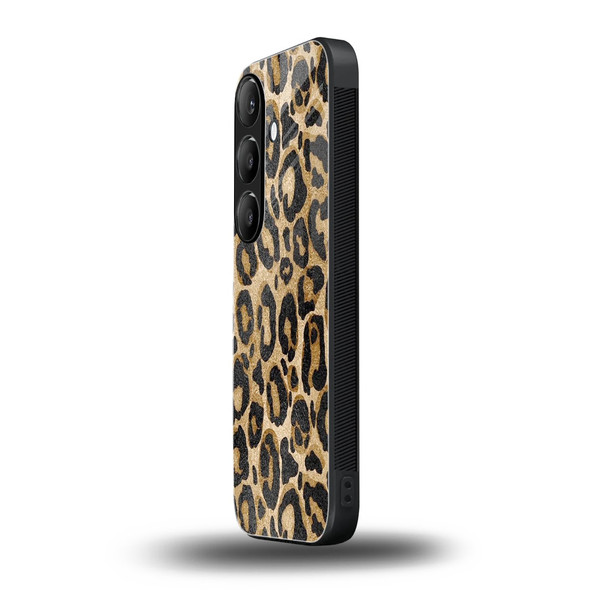 Cheetah Chic samsung galaxy s24 mobile cover | shockproof glass phone case