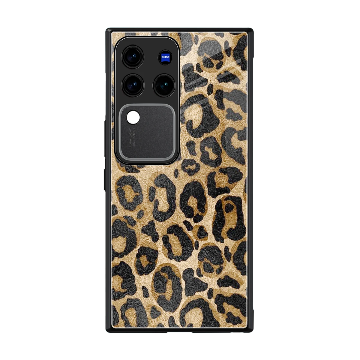 Cheetah Chic back phone cover | glass case forvivo v30 pro