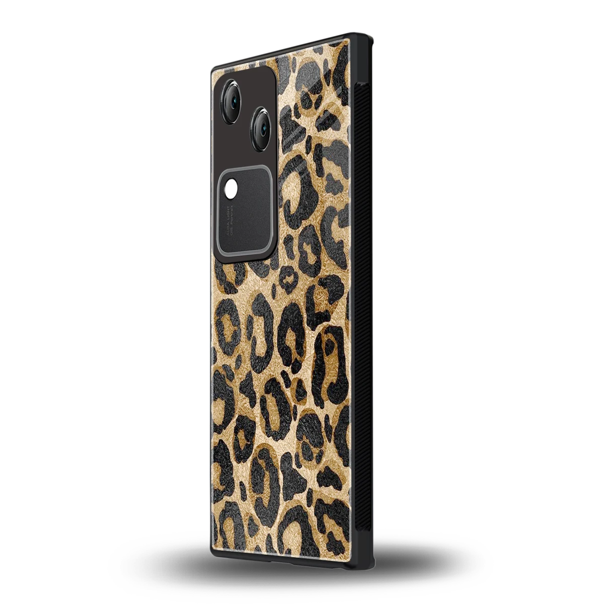 Cheetah Chic vivo v30 mobile cover | shockproof glass phone case