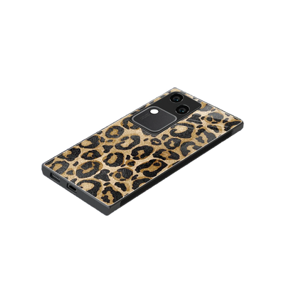 Cheetah Chic stylish phone case for vivo v30 | glossy glass and slim fit