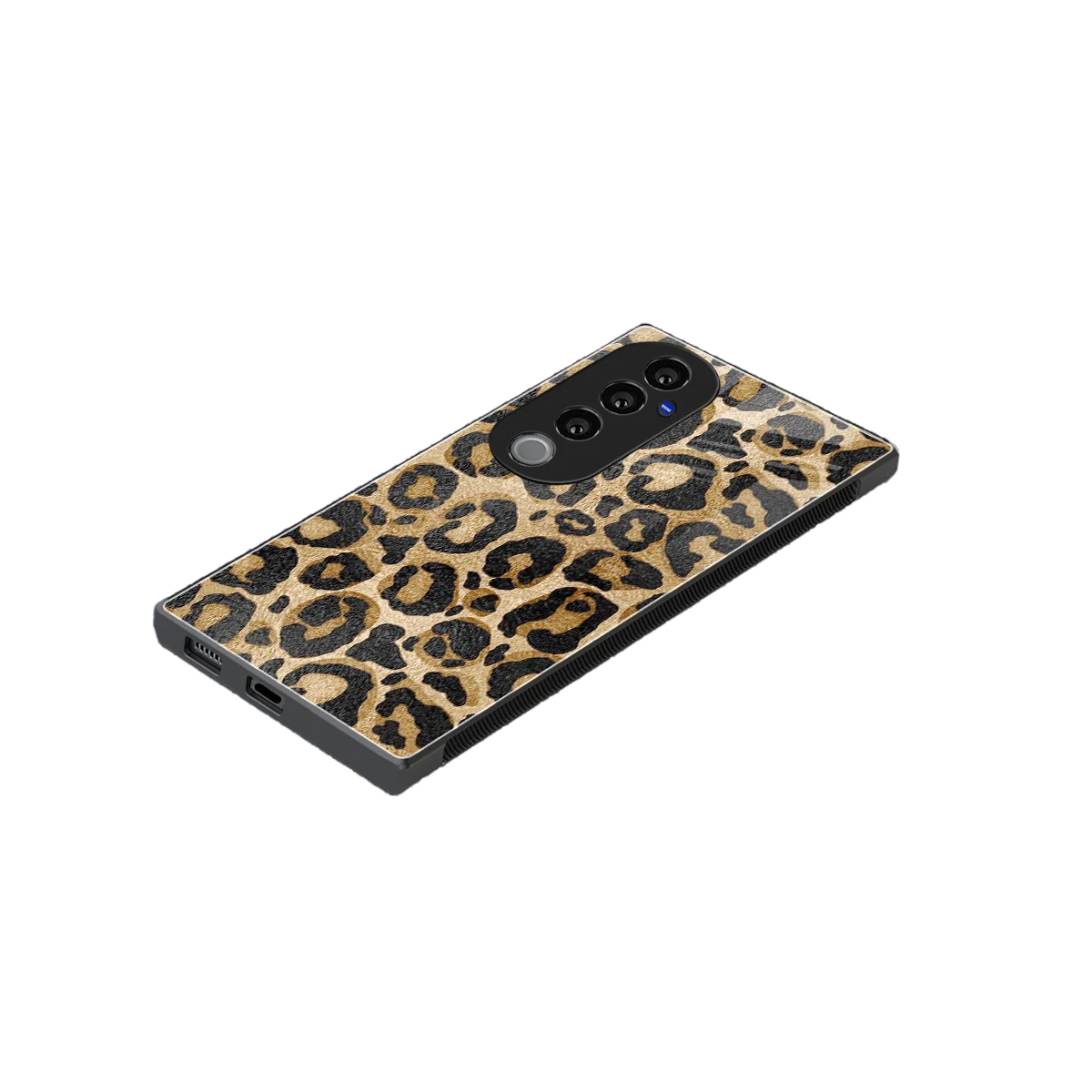 Cheetah Chic stylish phone case for vivo v40 pro | glossy glass and slim fit