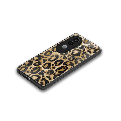 Cheetah Chic stylish phone case for vivo v40e | glossy glass and slim fit