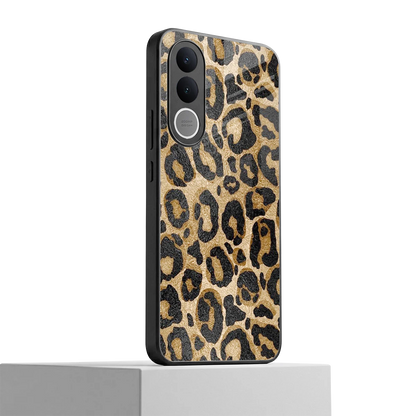 Cheetah Chic vivo v70 fe mobile cover | shockproof glass phone case