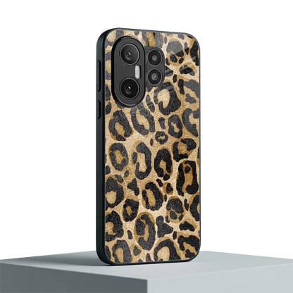 Cheetah Chic vivo x200 fe mobile cover | shockproof glass phone case