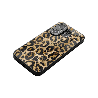 Cheetah Chic stylish phone case for vivo x200 fe | glossy glass and slim fit