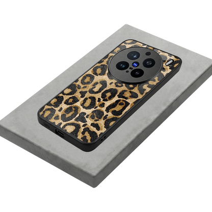 Cheetah Chic stylish phone case for vivo x200 pro | glossy glass and slim fit