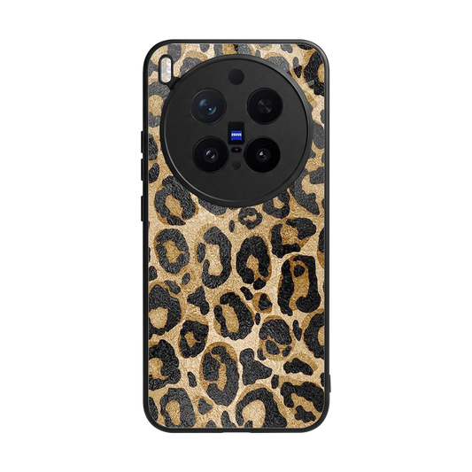Cheetah Chic back phone cover | glass case for vivo x300 pro