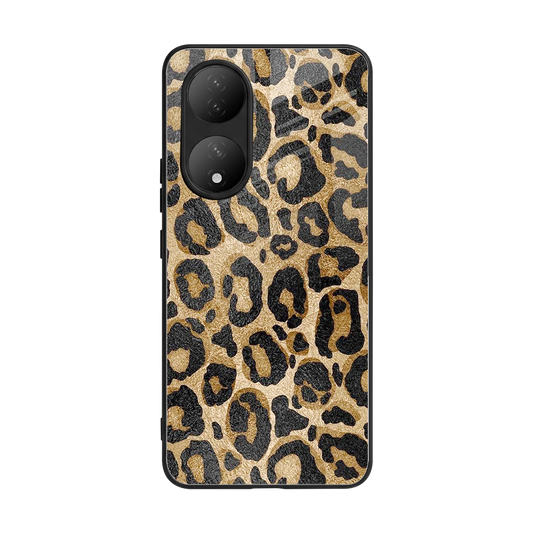 Cheetah Chic back phone cover | glass case for Vivo-y100