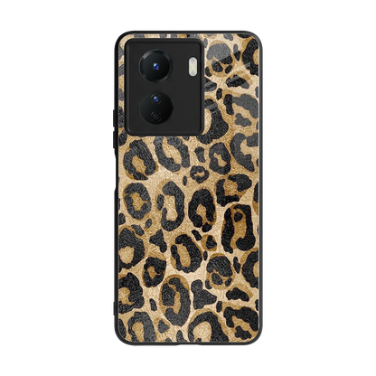 Cheetah Chic back phone cover | glass case for vivo y16