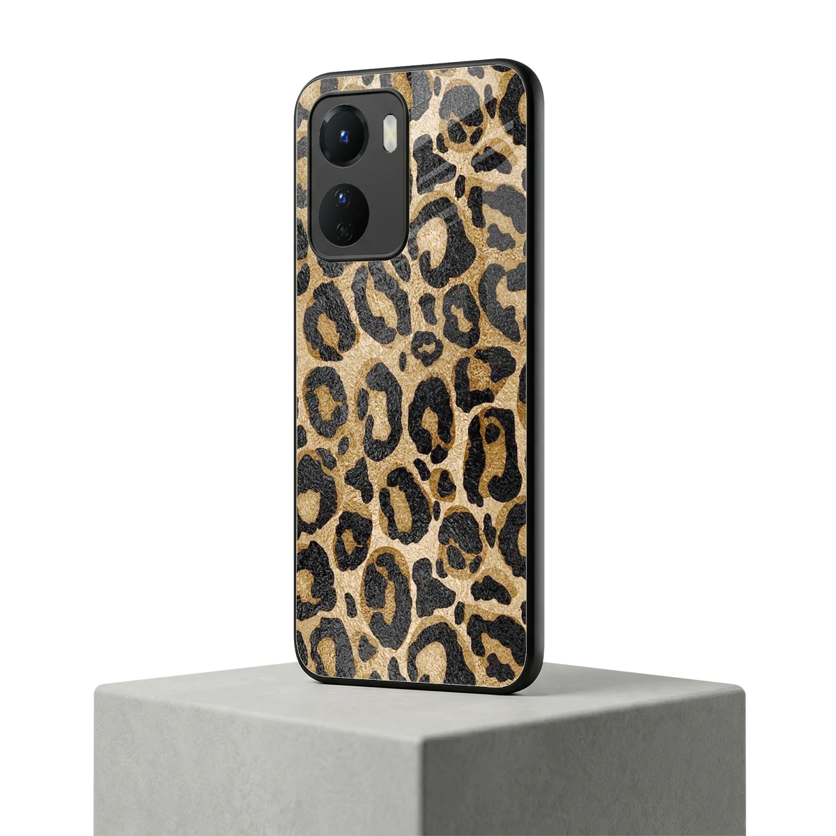 Cheetah Chic vivo y16 mobile cover | shockproof glass phone case