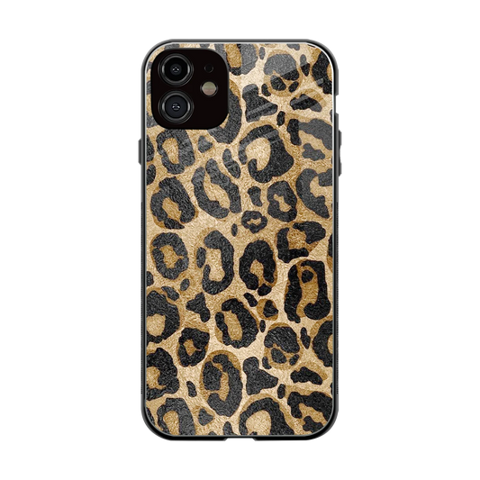Cheetah Chic back phone cover | glass case for iphone 11