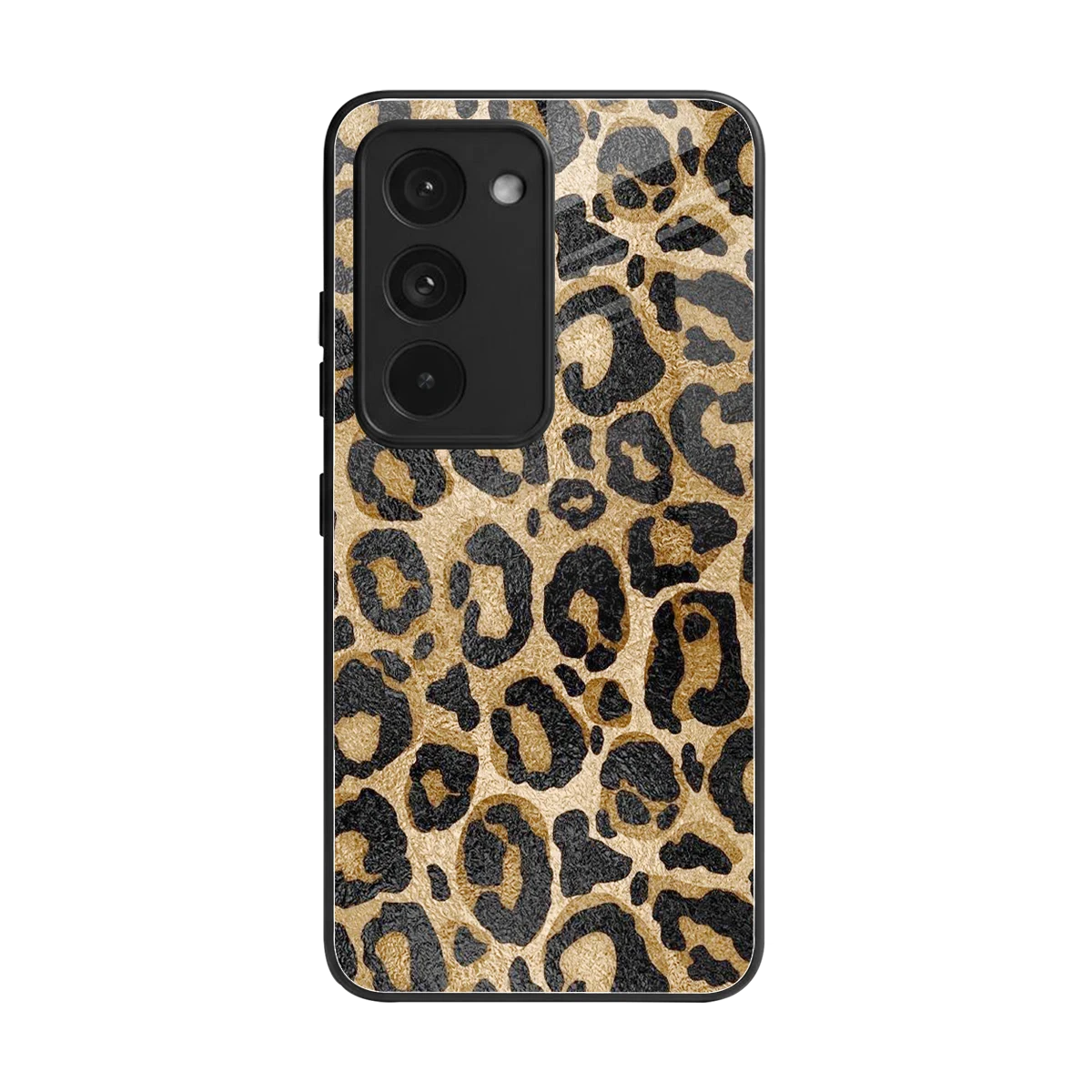 Cheetah Chic back phone cover | glass case for redmi 15 5g