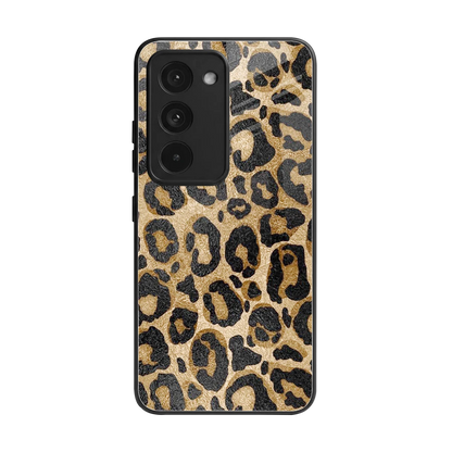 Cheetah Chic back phone cover | glass case for redmi 15 5g
