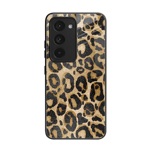 Cheetah Chic back phone cover | glass case for redmi 15 5g