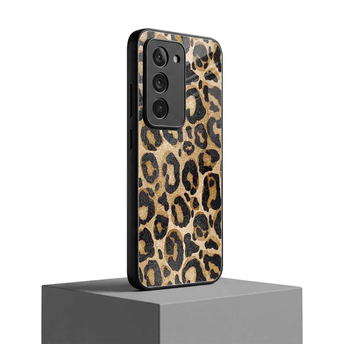 Cheetah Chic redmi 15 5g mobile cover | shockproof glass phone case