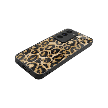 Cheetah Chic stylish phone case for redmi 15 5g | glossy glass and slim fit