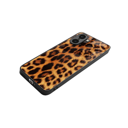 Cheetah Fur stylish phone case for oneplus nord ce5 5g | glossy glass and slim fit