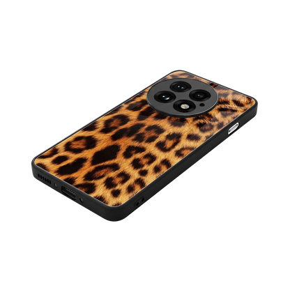 Cheetah Fur stylish phone case for oneplus 13 | glossy glass and slim fit