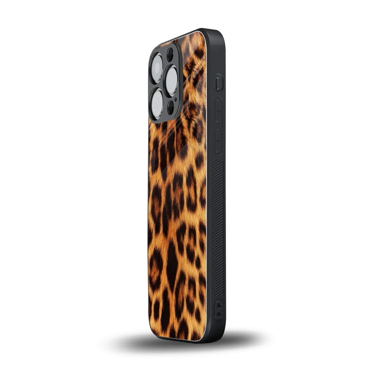 Cheetah Fur iphone 13 pro mobile cover | shockproof glass phone case