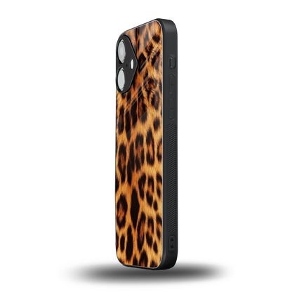 Cheetah Fur iPhone 16 mobile cover | shockproof glass phone case