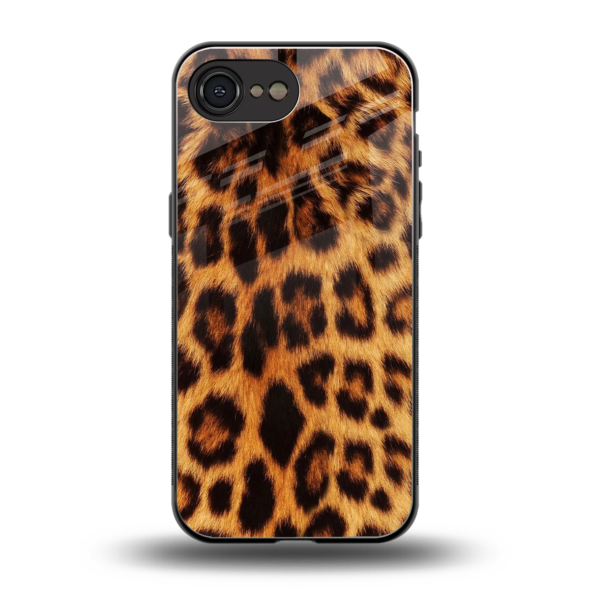 Cheetah Fur back phone cover | glass case for iphone 16e