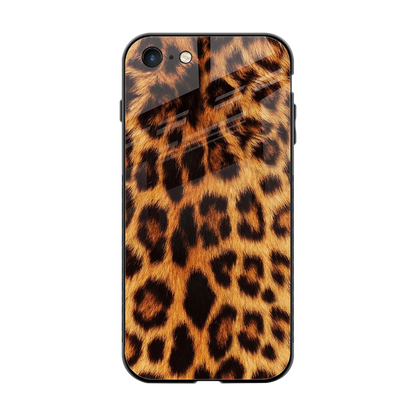 Cheetah Fur back phone cover | glass case for iphone 7