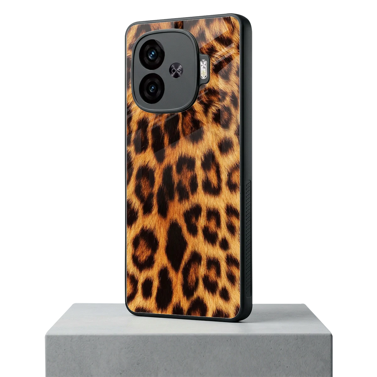 Cheetah Fur iqoo neo 10r 5g mobile cover | shockproof glass phone case