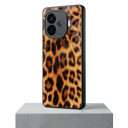 Cheetah Fur iqoo neo 10r 5g mobile cover | shockproof glass phone case