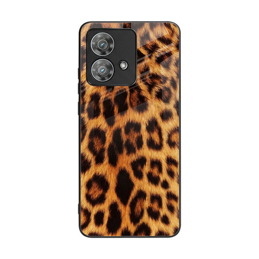 Cheetah Fur back phone cover | glass case for motorola edge 40 neo 5g