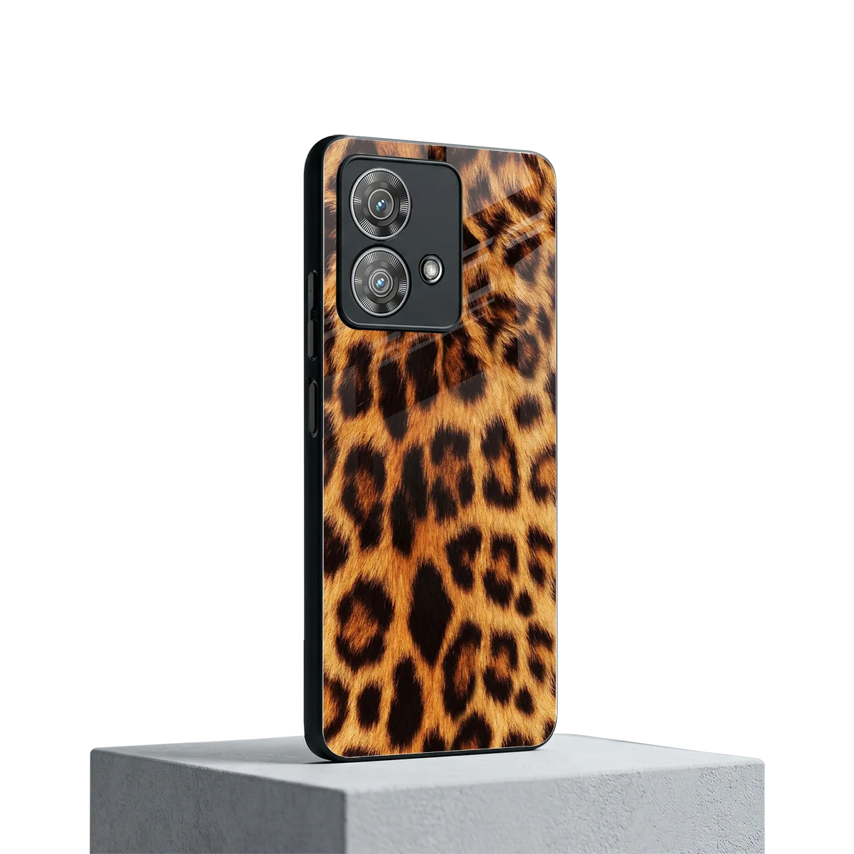 Cheetah Fur motorola edge 40 neo 5g mobile cover | shockproof glass phone case