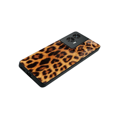 Cheetah Fur stylish phone case for motorola edge 50 fusion | glossy glass and slim fit
