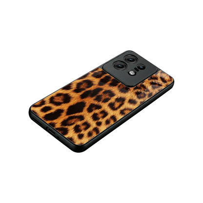 Cheetah Fur stylish phone case for motorola edge 50 pro | glossy glass and slim fit