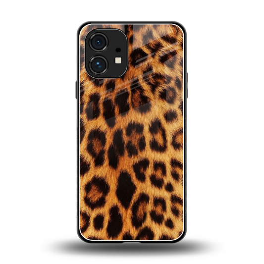 Cheetah Fur back phone cover | glass case for nothing phone 1