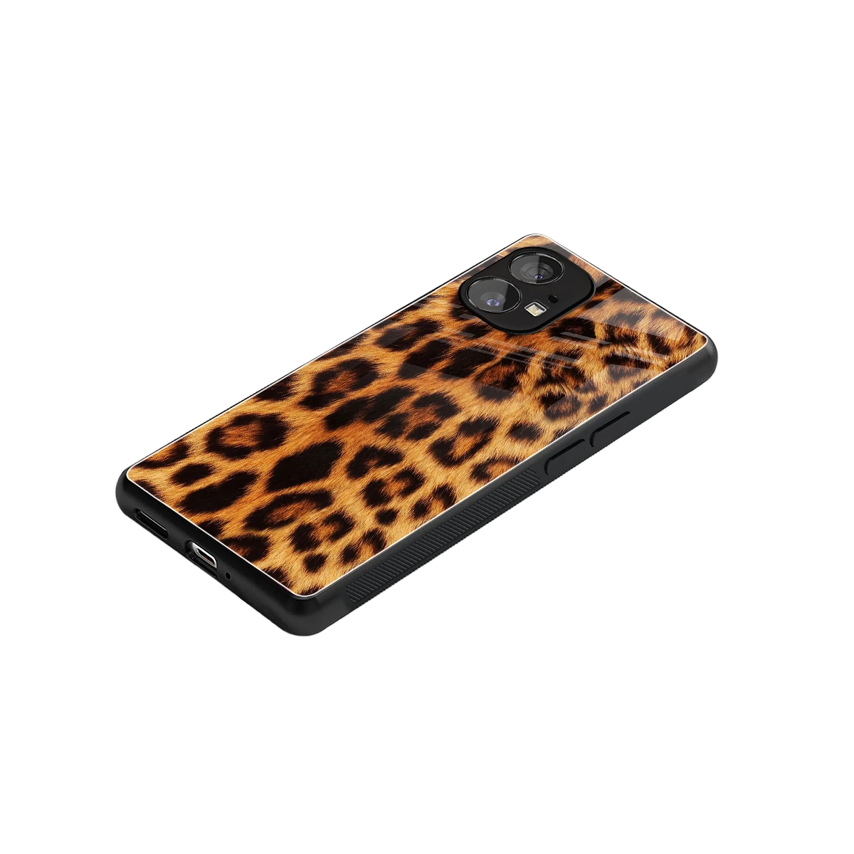 Cheetah Fur stylish phone case for nothing phone 1 | glossy glass and slim fit