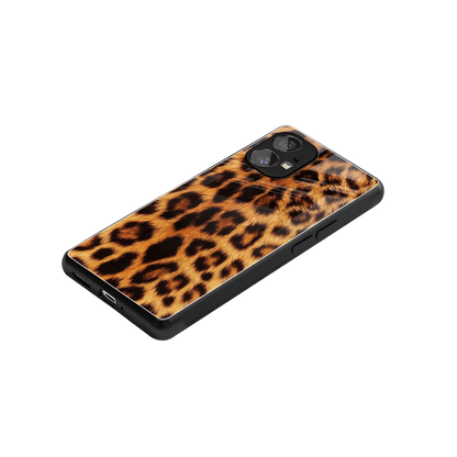 Cheetah Fur stylish phone case for nothing phone 1 | glossy glass and slim fit